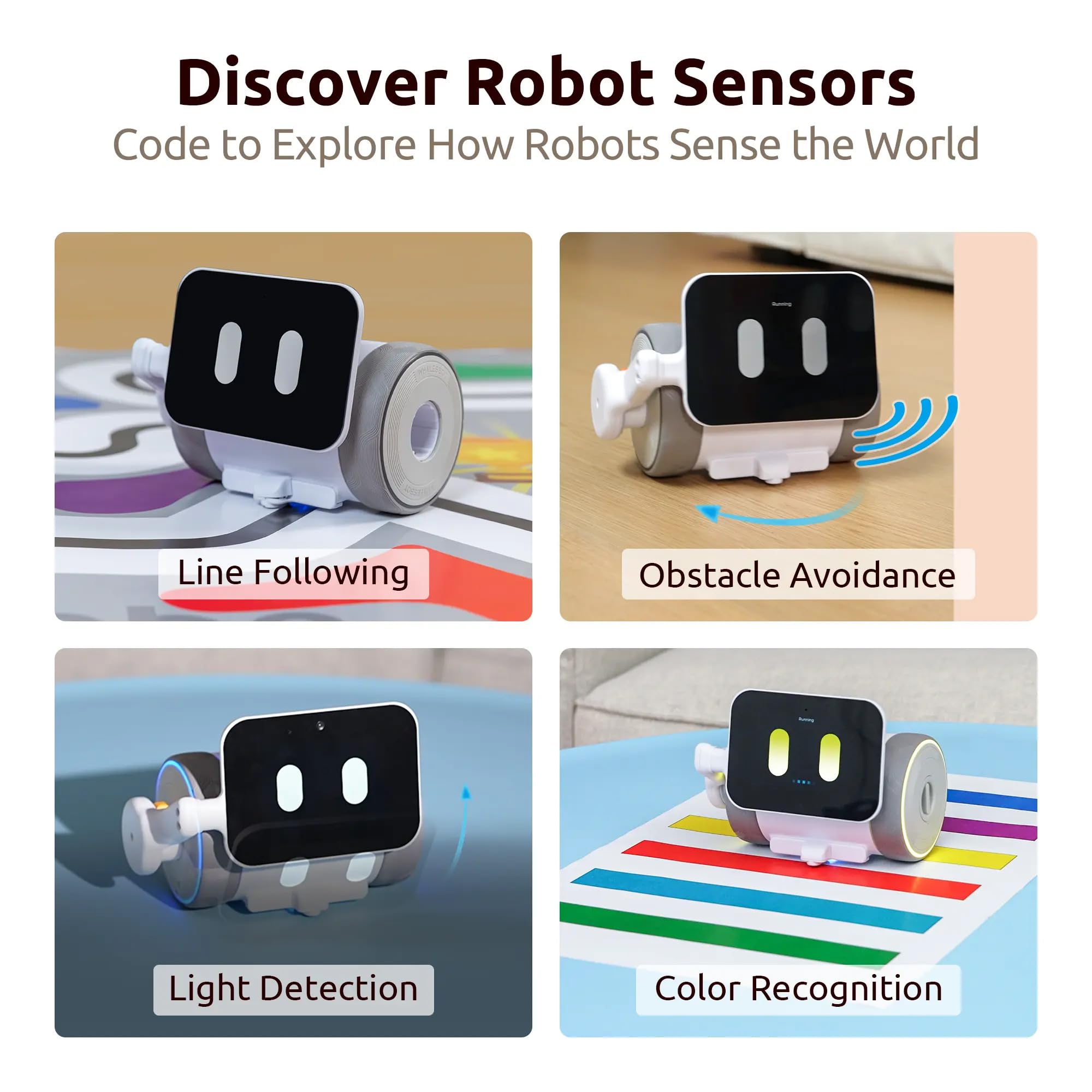 WhalesBot Pubbo Air Smart Coding Robot for Kids