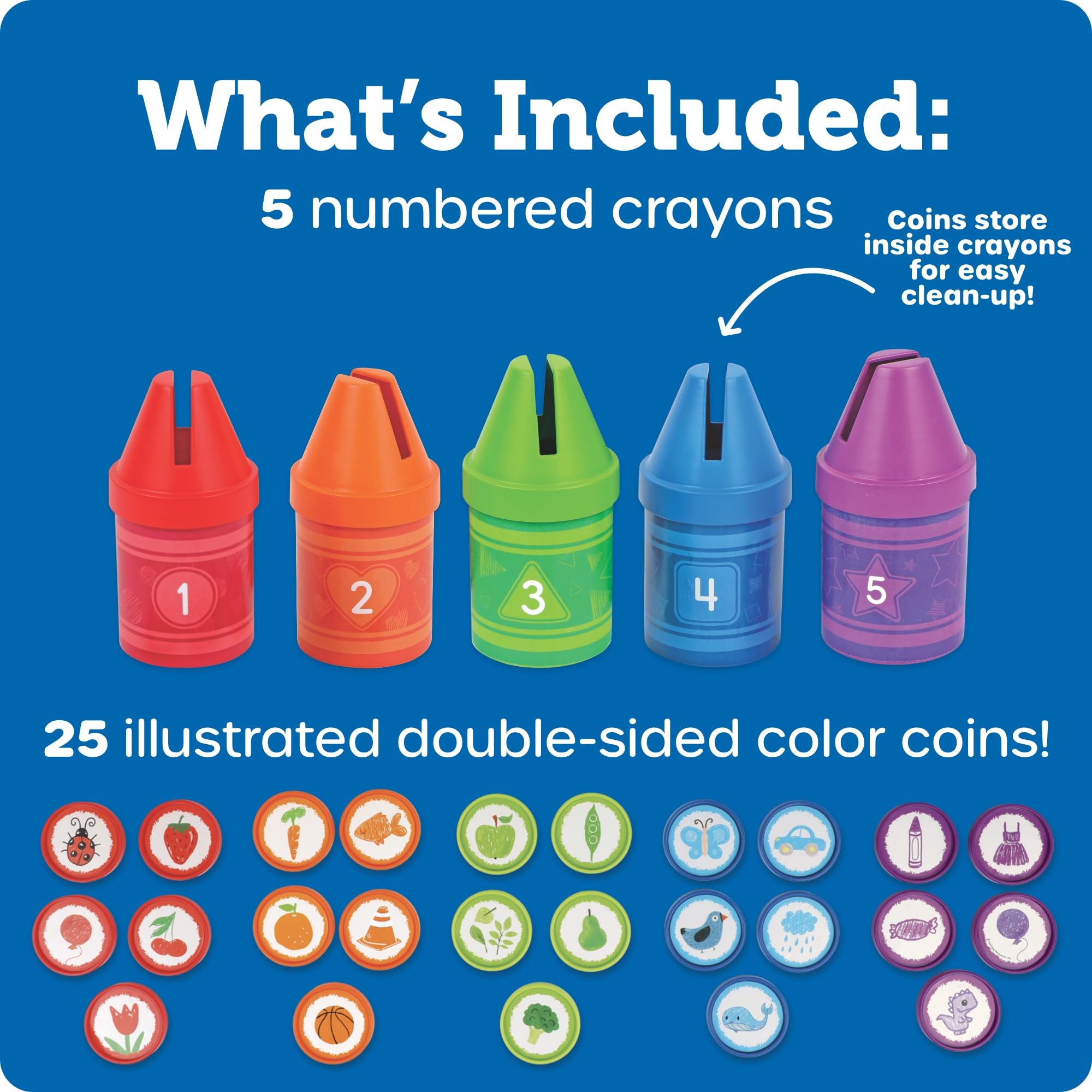 Learning Resources Counting Crayons Math Activity Set