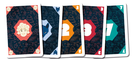 Clementoni Fidati Illustrated Bluff Card Game for 3–10 Players