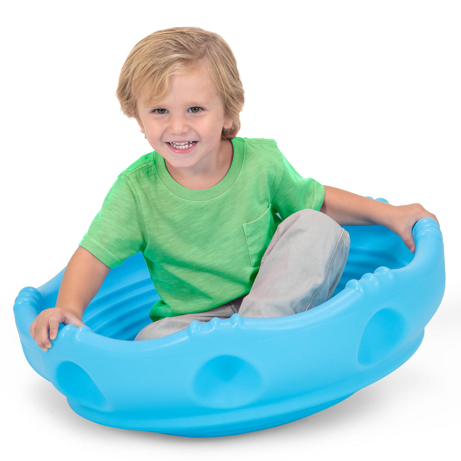 Simplay3 Two-Sided Wobble Disk & Climbing Dome for Kids