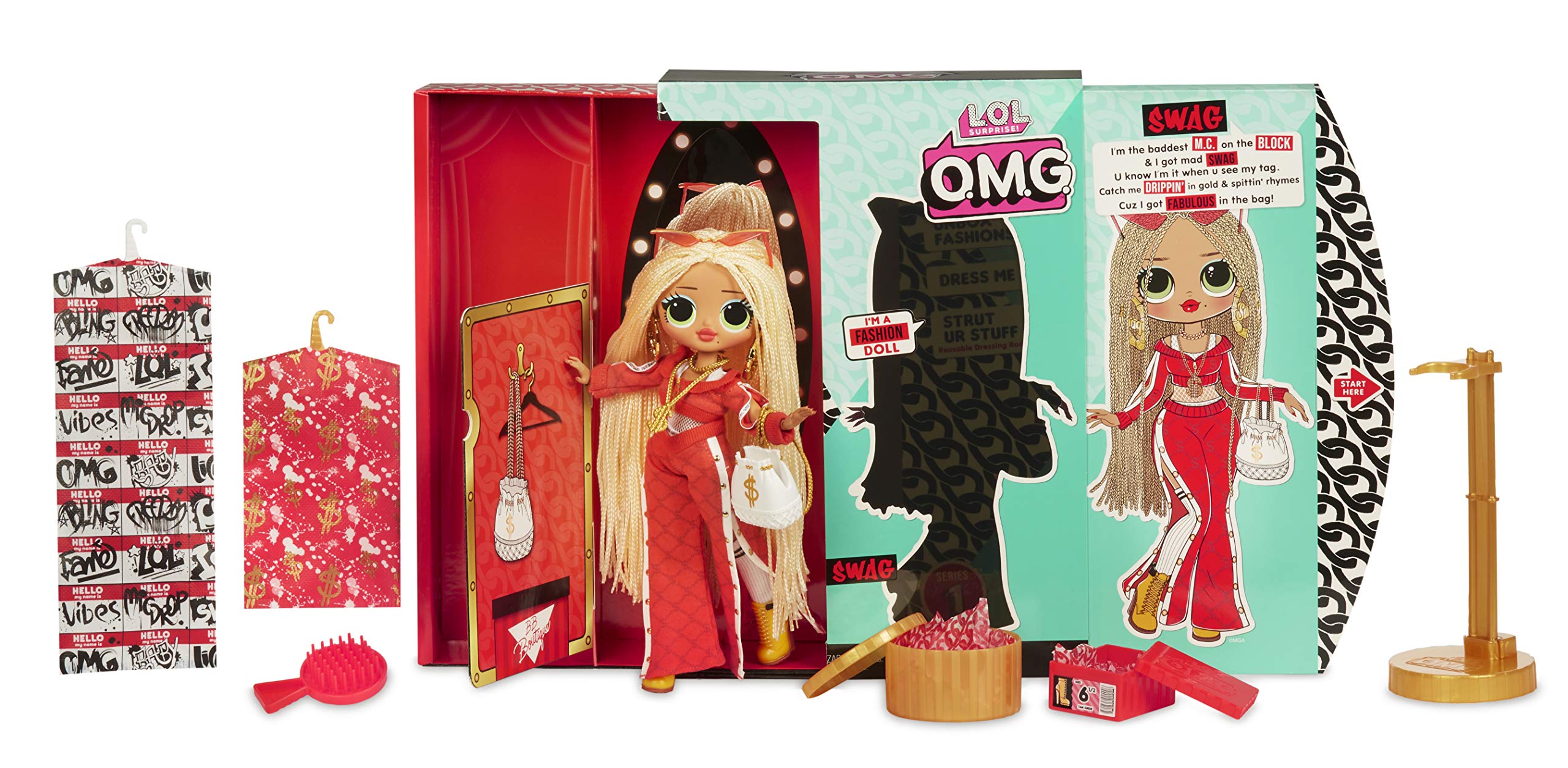 L.O.L. Surprise! O.M.G. Swag Doll with 20 Surprises