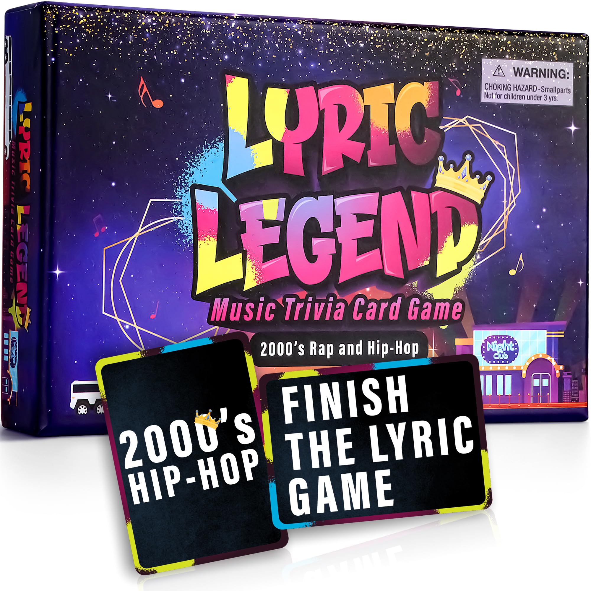 Game That Song: Lyric Legend Music Party Card Game