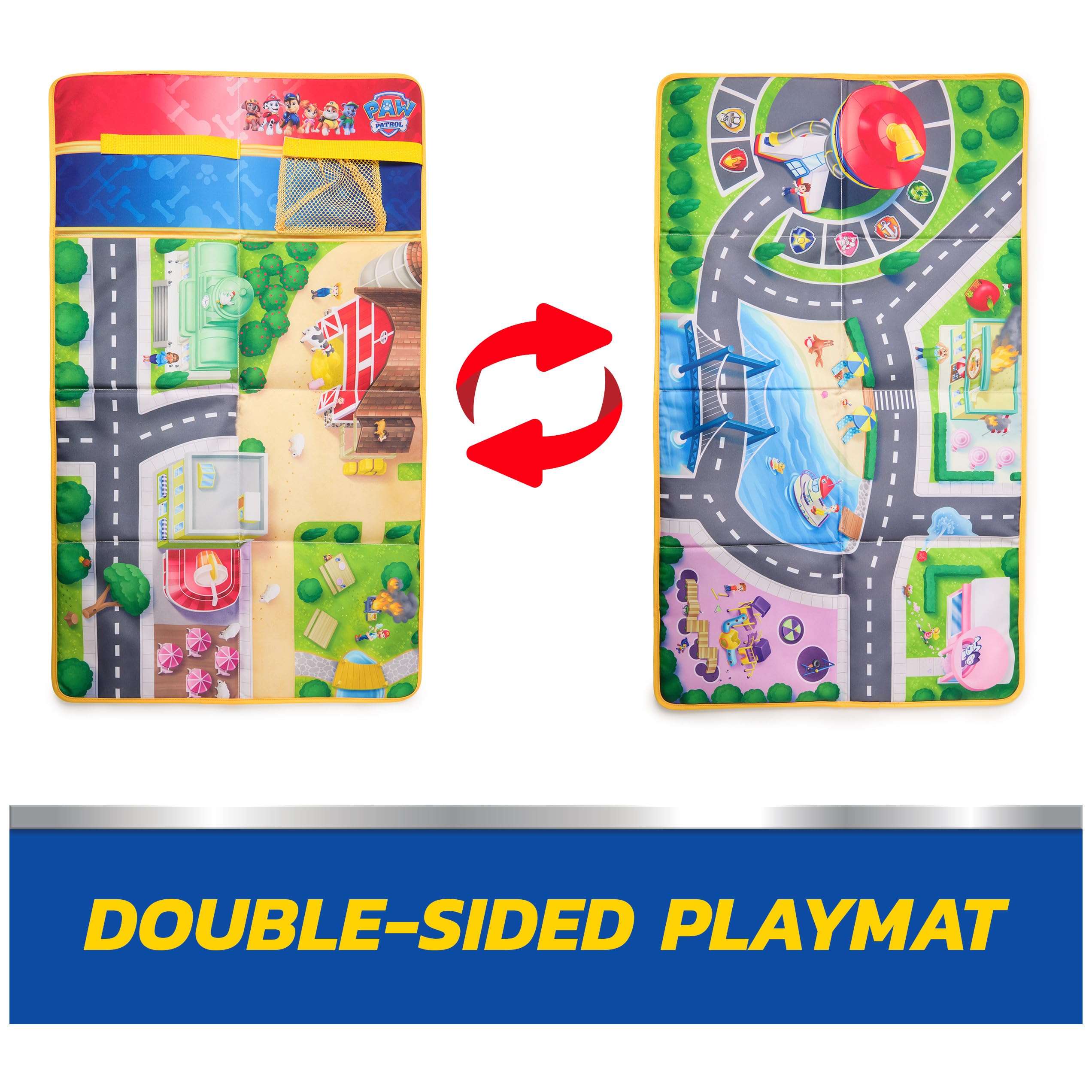 PAW Patrol 33-Inch Adventure Bay Playmat & Vehicle Set