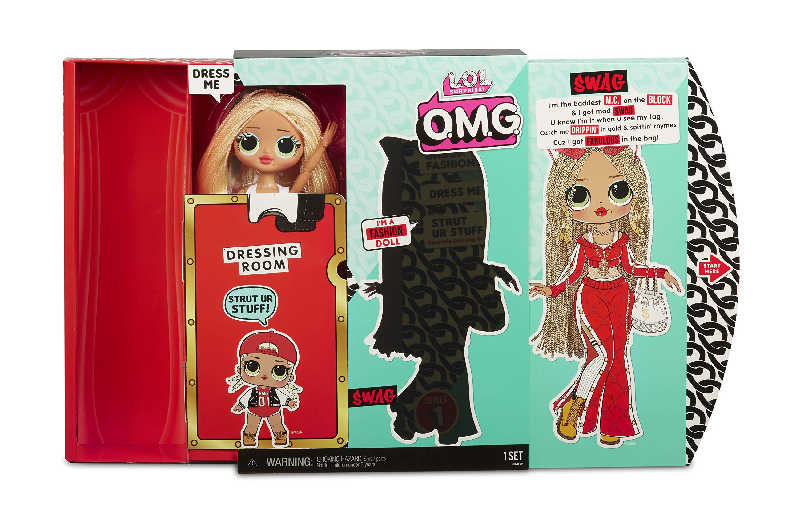 L.O.L. Surprise! O.M.G. Swag Doll with 20 Surprises