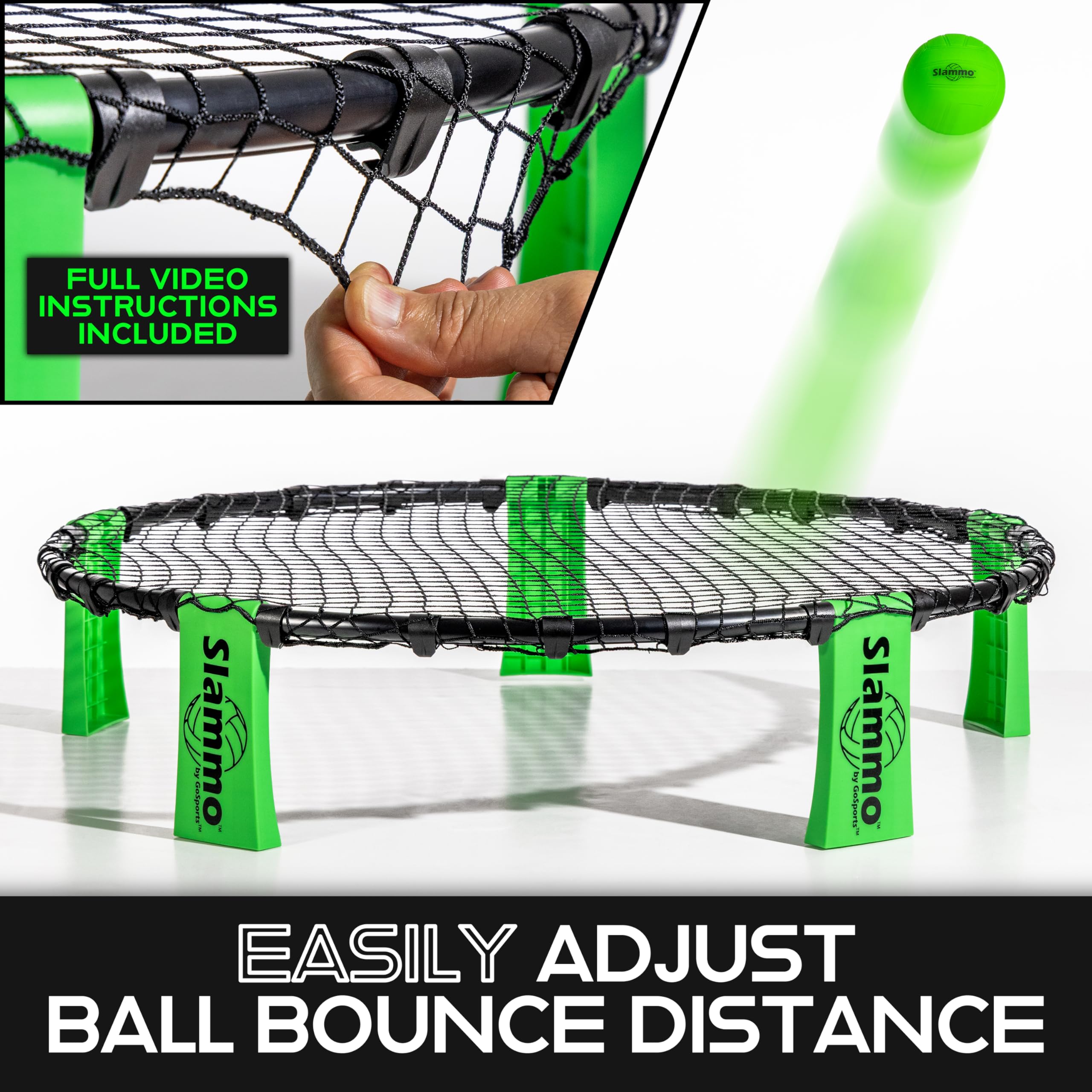GoSports Slammo Outdoor Lawn & Beach Game Set
