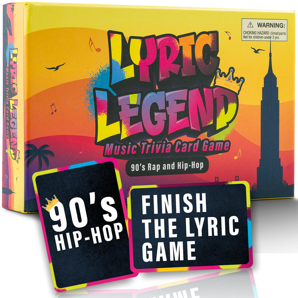 Game That Song: Lyric Legend Music Party Card Game