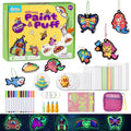 JMMICO 81-Piece 3D Puff Paint Art Set for Ages 4–8