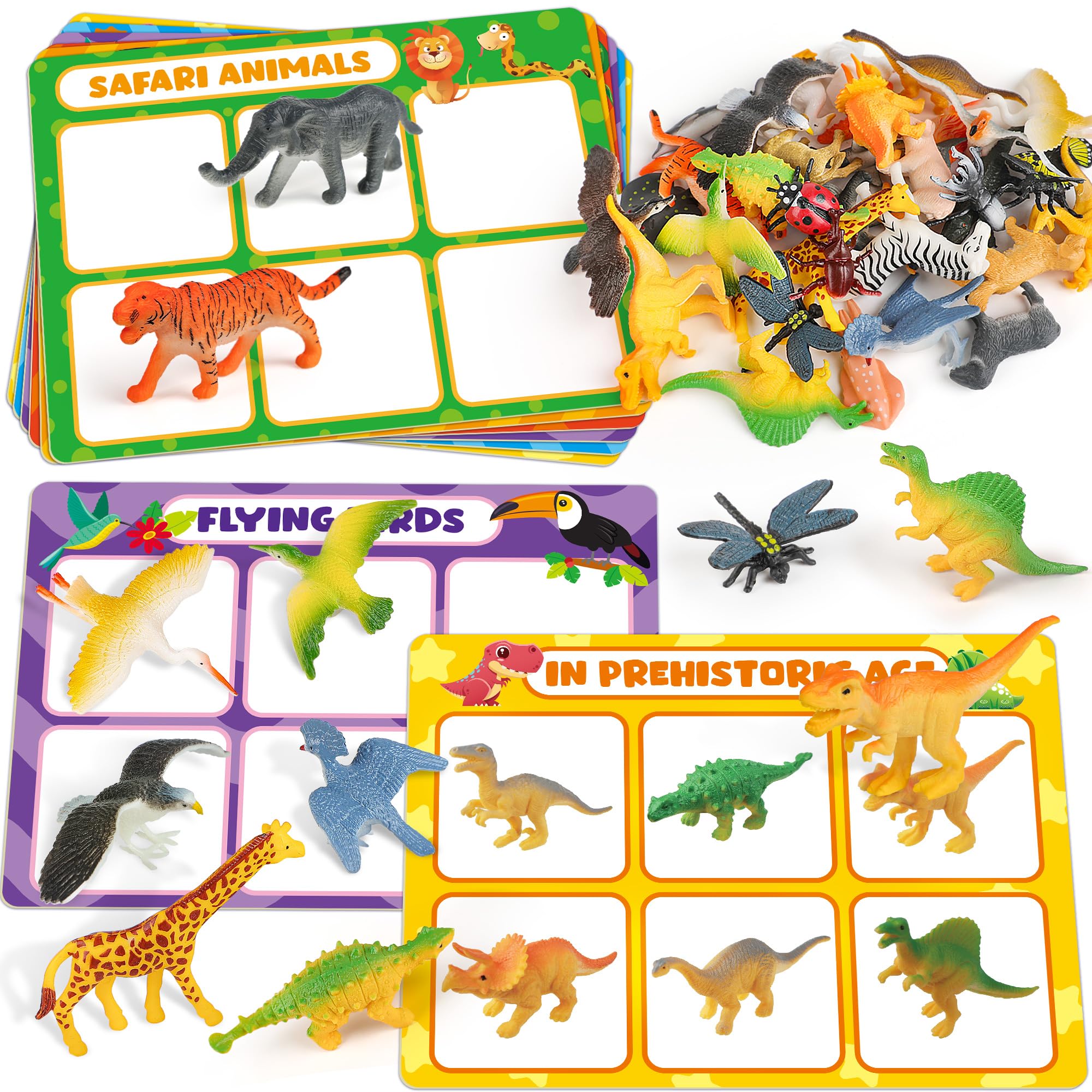 Coogam Montessori Sorting & Fine Motor Toy for Toddlers