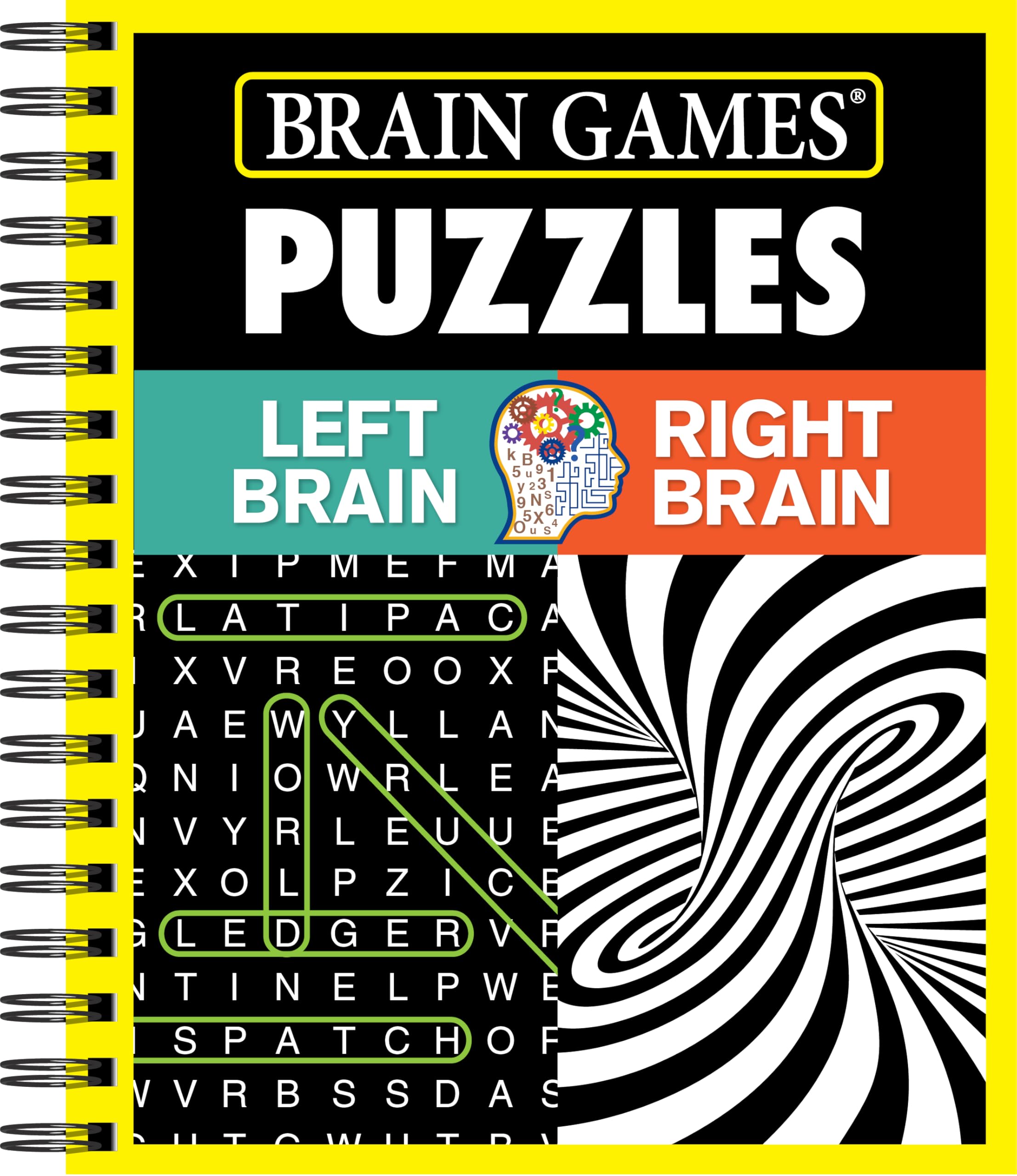 Brain Games: Left Brain, Right Brain Puzzle Book