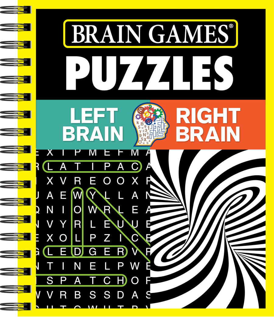 Brain Games: Left Brain, Right Brain Puzzle Book
