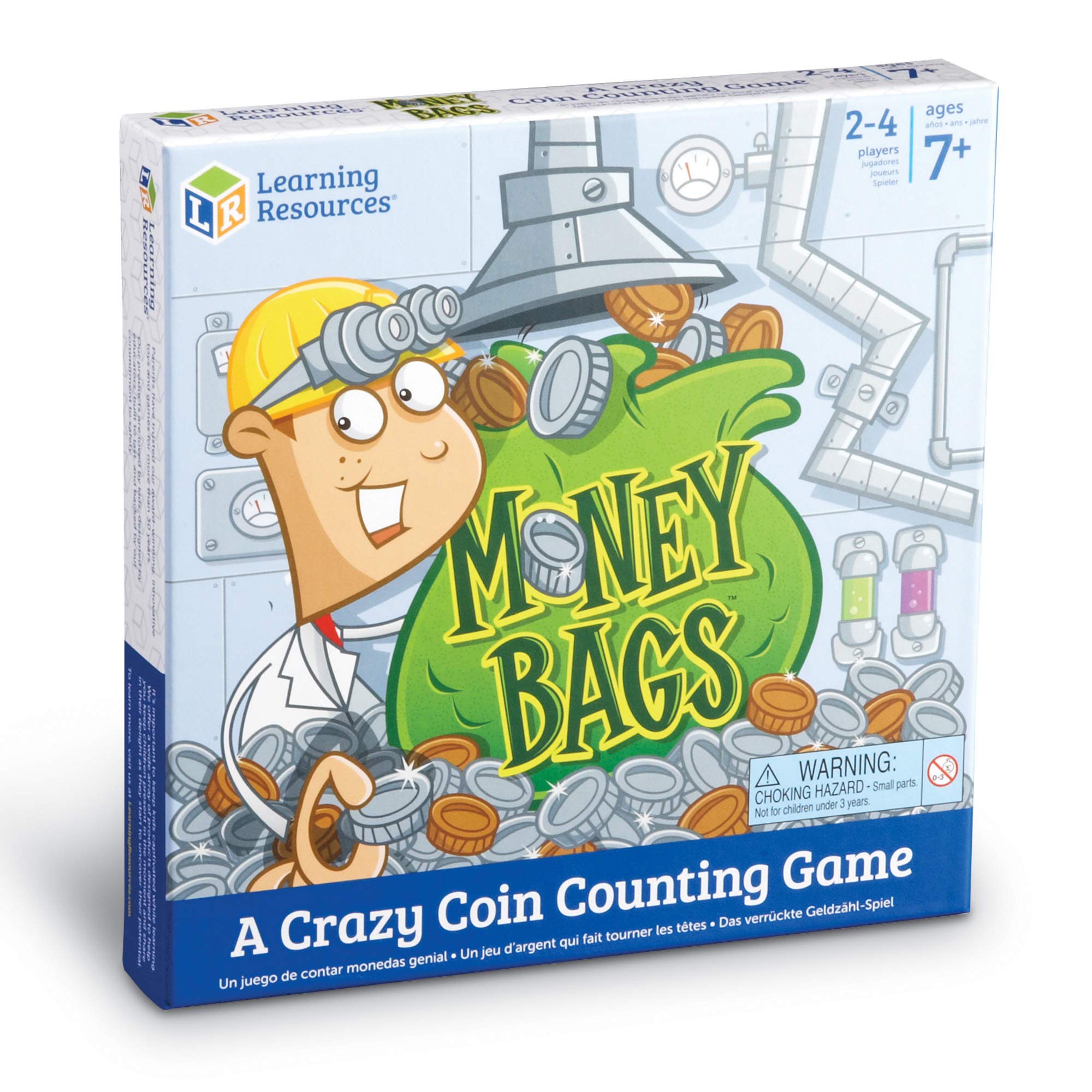 Learning Resources Money Bags Coin Value Counting Game