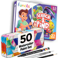 Search & Find Watercolor Painting Activity Set Bundle
