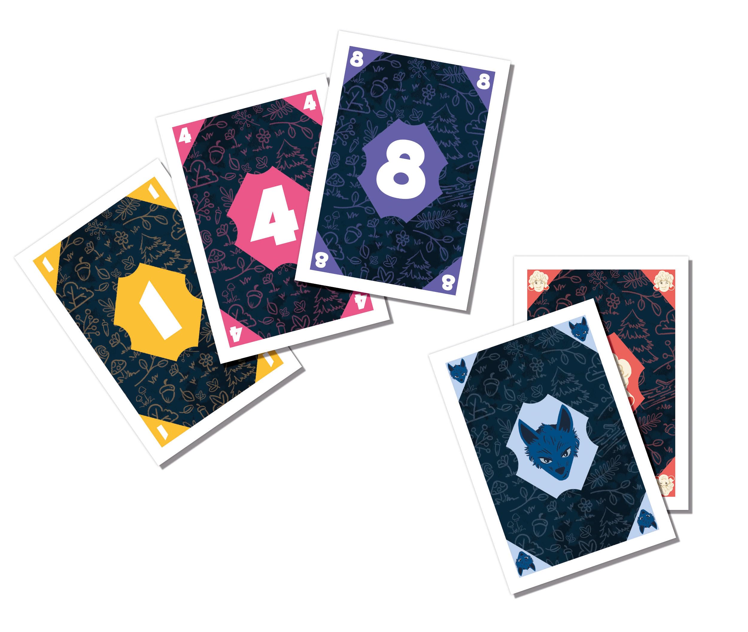 Clementoni Fidati Illustrated Bluff Card Game for 3–10 Players