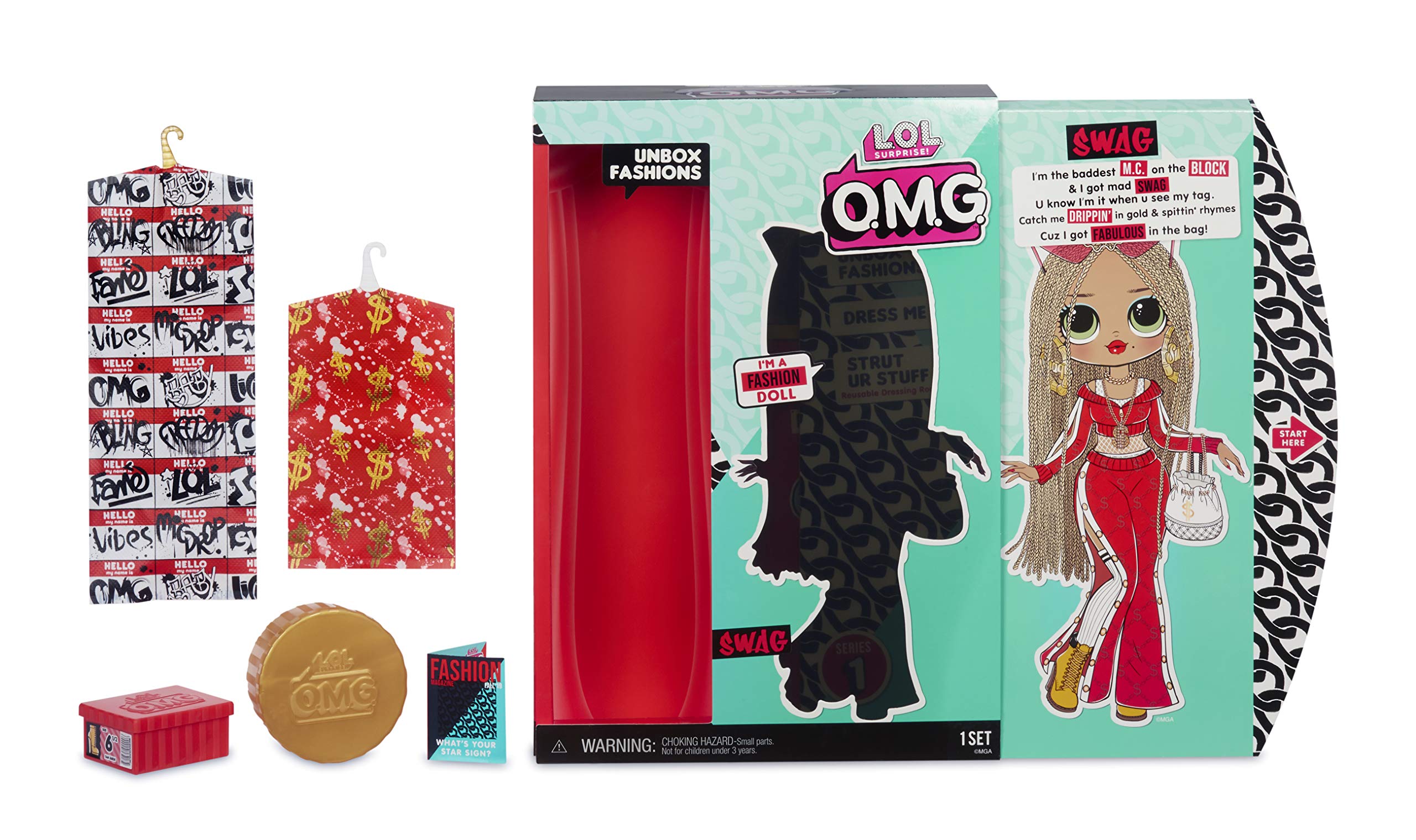 L.O.L. Surprise! O.M.G. Swag Doll with 20 Surprises
