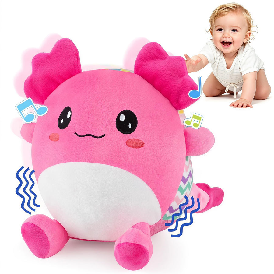 Musical Crawling Crab Plush Toy for Babies 12–18 Months