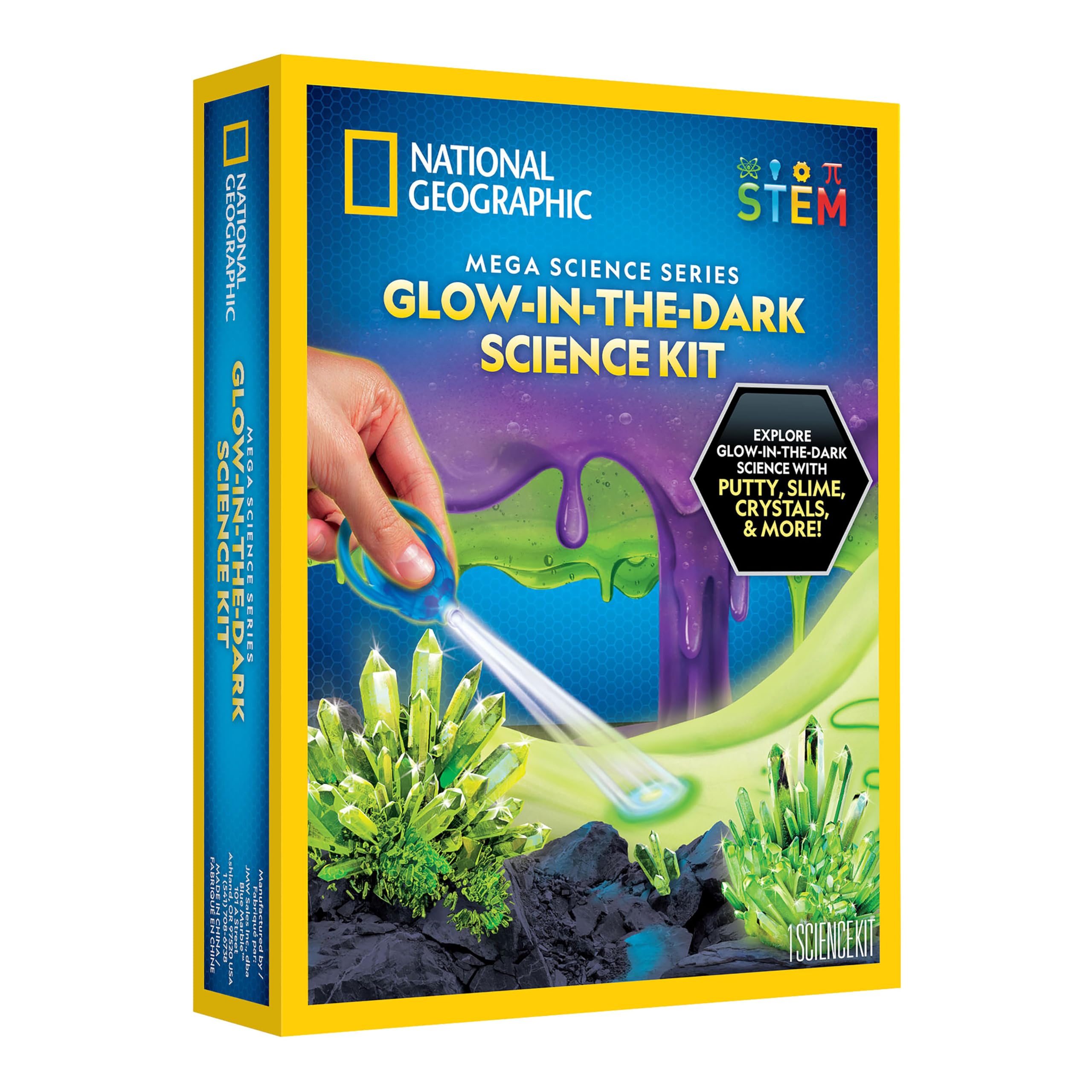 National Geographic Mega Science Experiment Kit for Kids