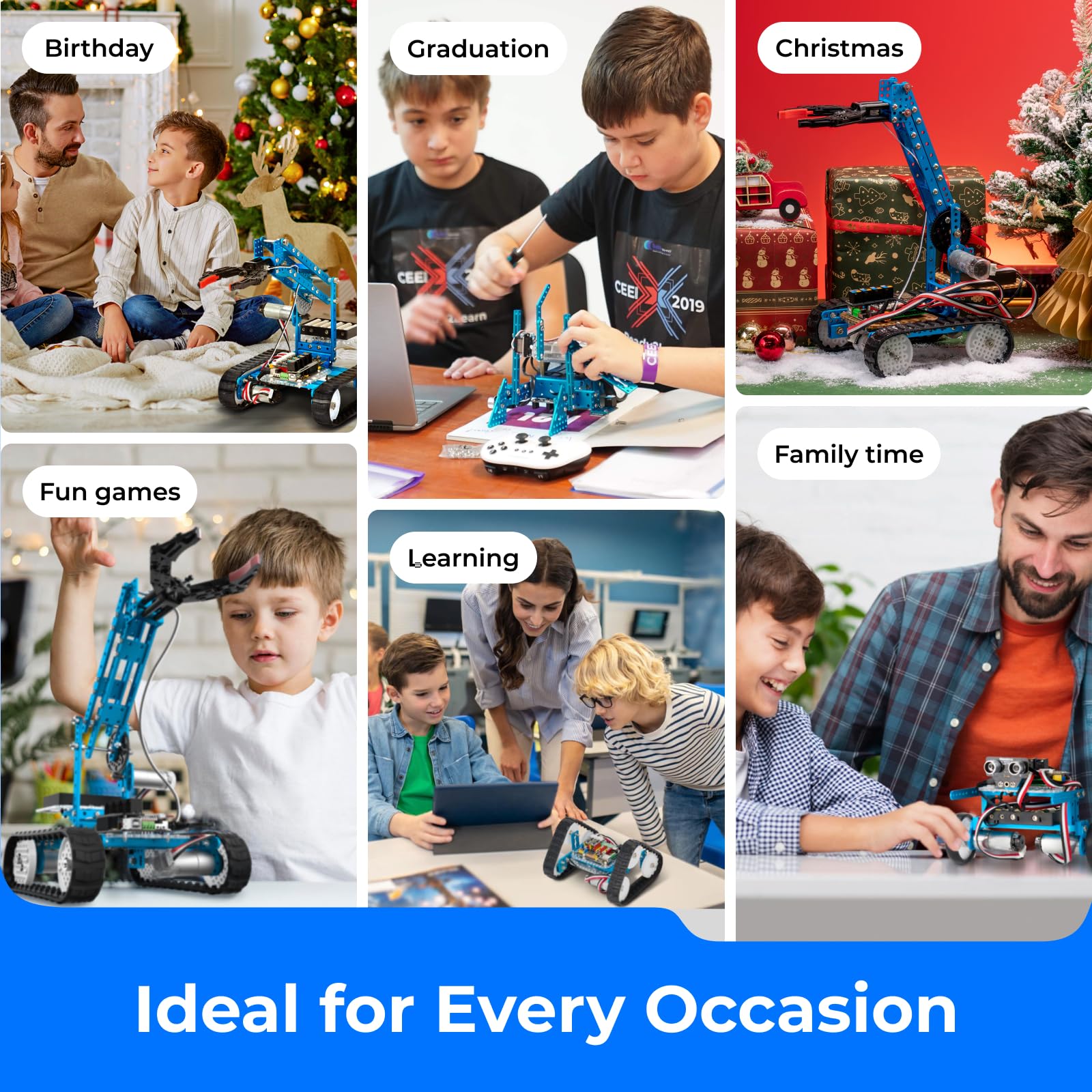 Makeblock Ultimate DIY Robotics & Coding Kit for Kids