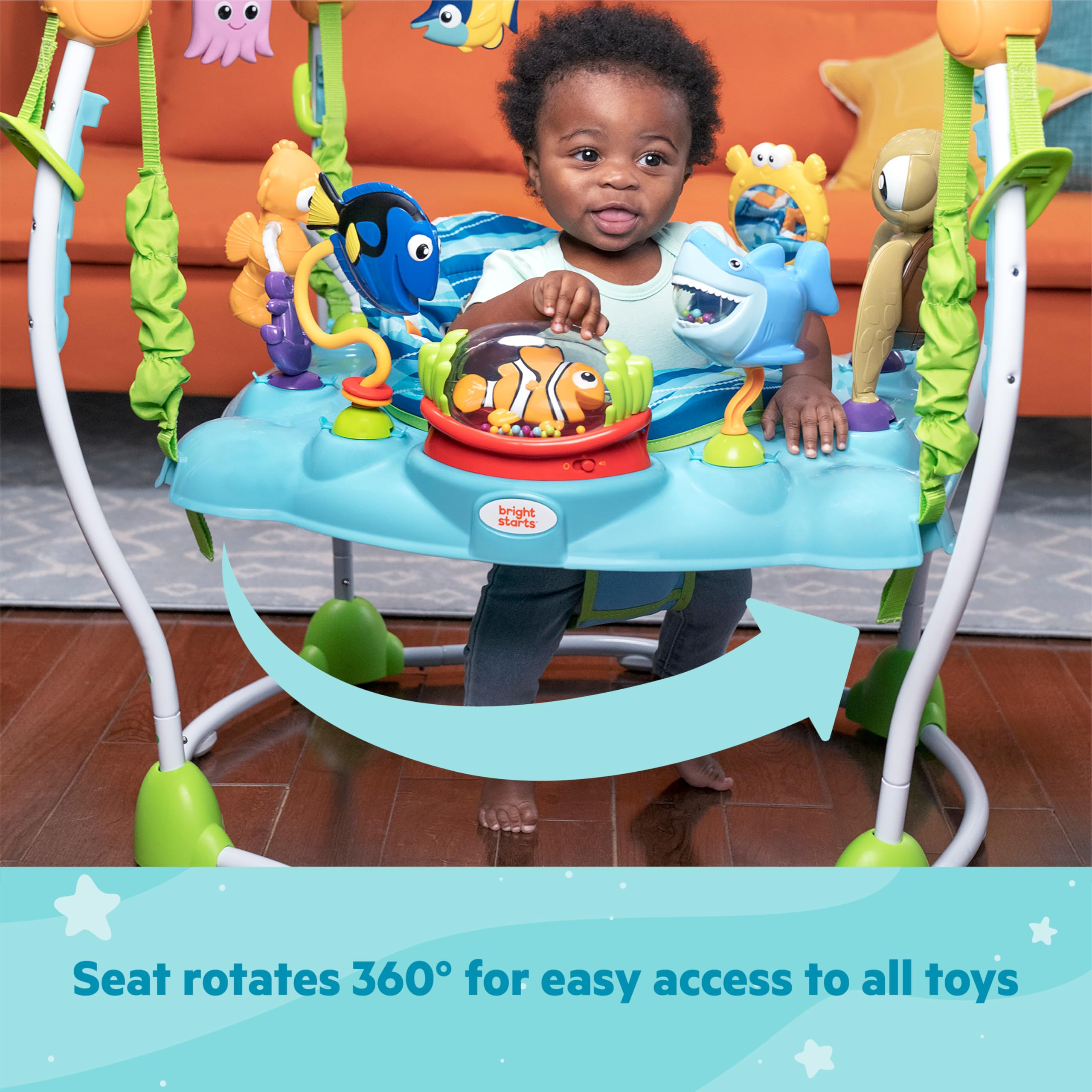 Bright Starts Disney Little Mermaid Baby Activity Jumper
