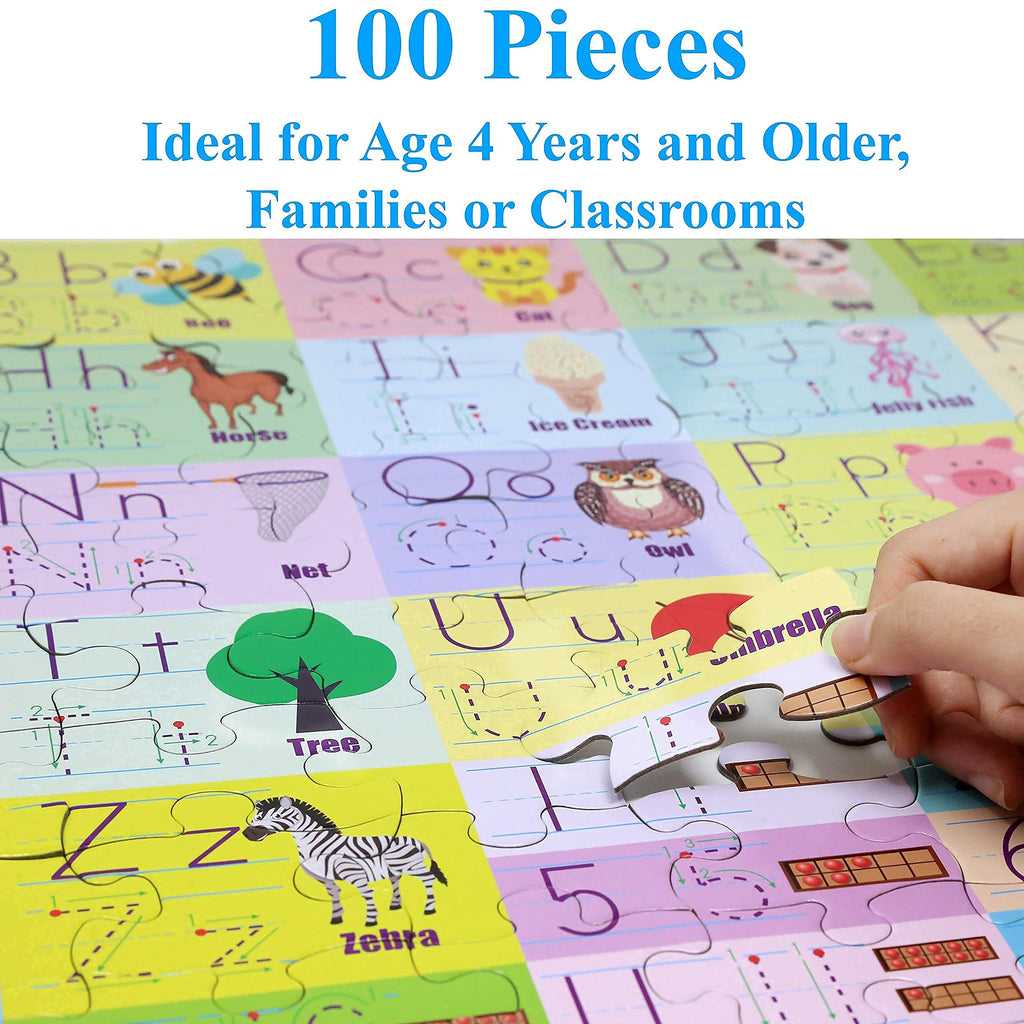 THINK2MASTER Alphabet, Phonics & Math Activity Set