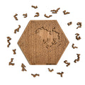 PRFOKEY Impossible Clear Jigsaw Puzzle with False Edges