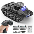 Toylefun 1:16 RC Military Tank with LED Lights