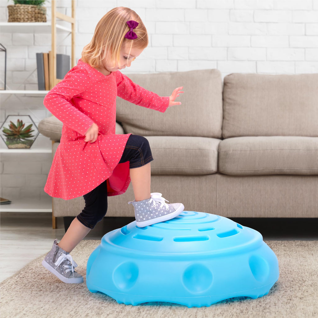 Simplay3 Two-Sided Wobble Disk & Climbing Dome for Kids