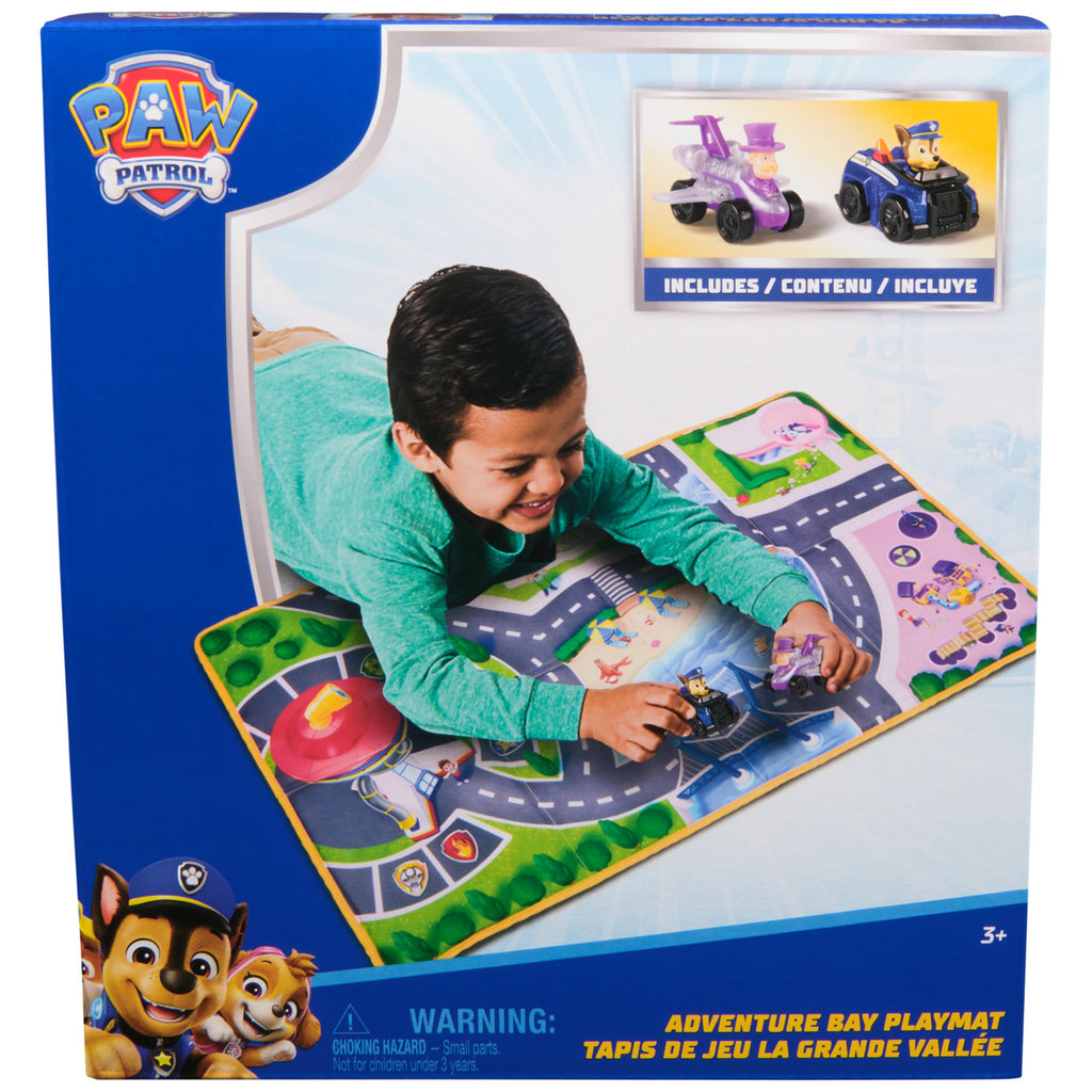 PAW Patrol 33-Inch Adventure Bay Playmat & Vehicle Set
