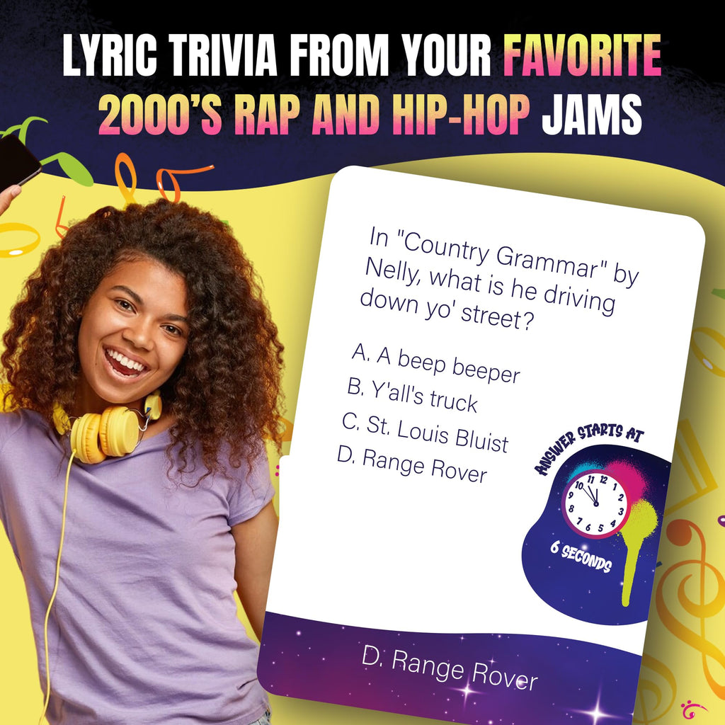 Game That Song: Lyric Legend Music Party Card Game