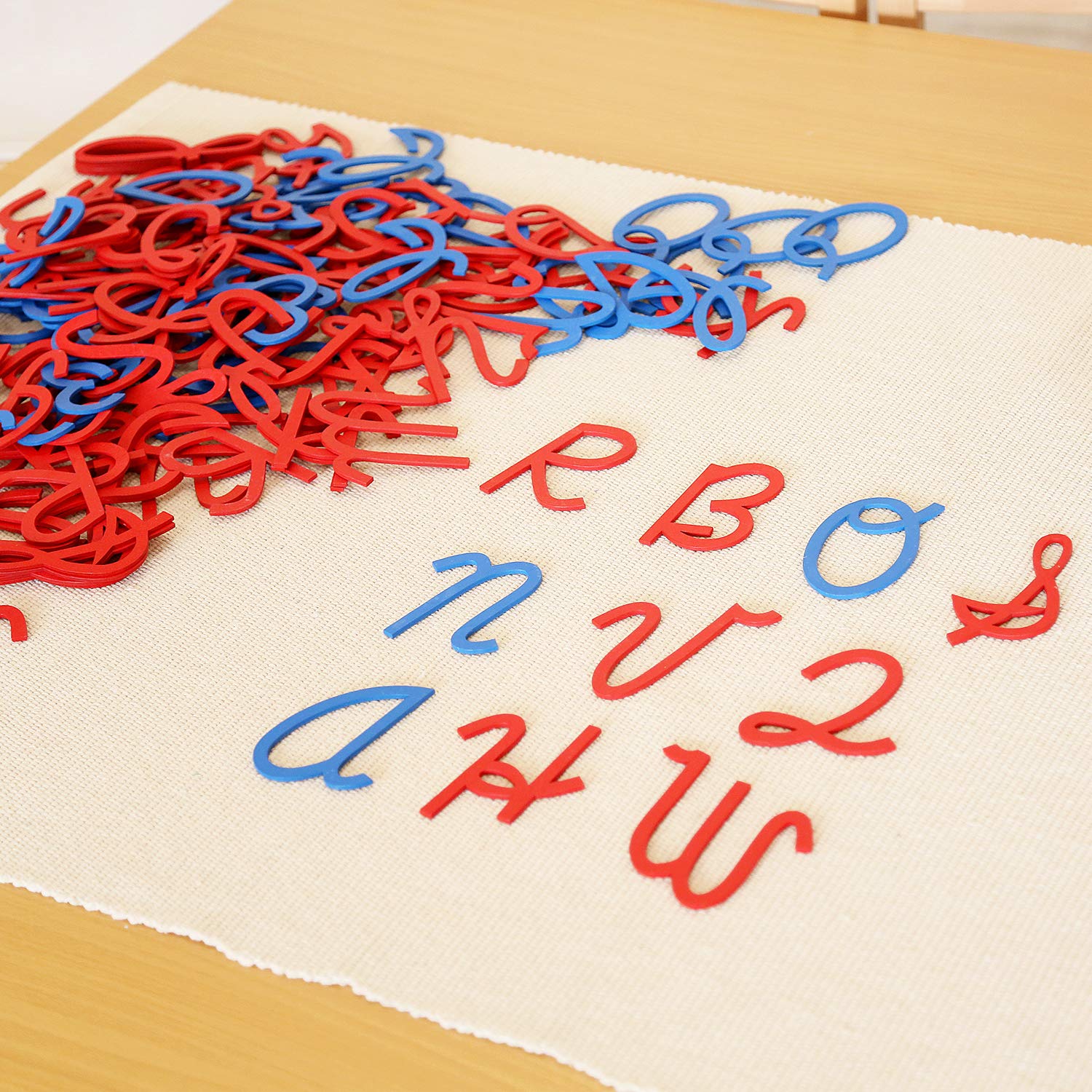 Montessori Movable Capital & Cursive Alphabet Letter Set
