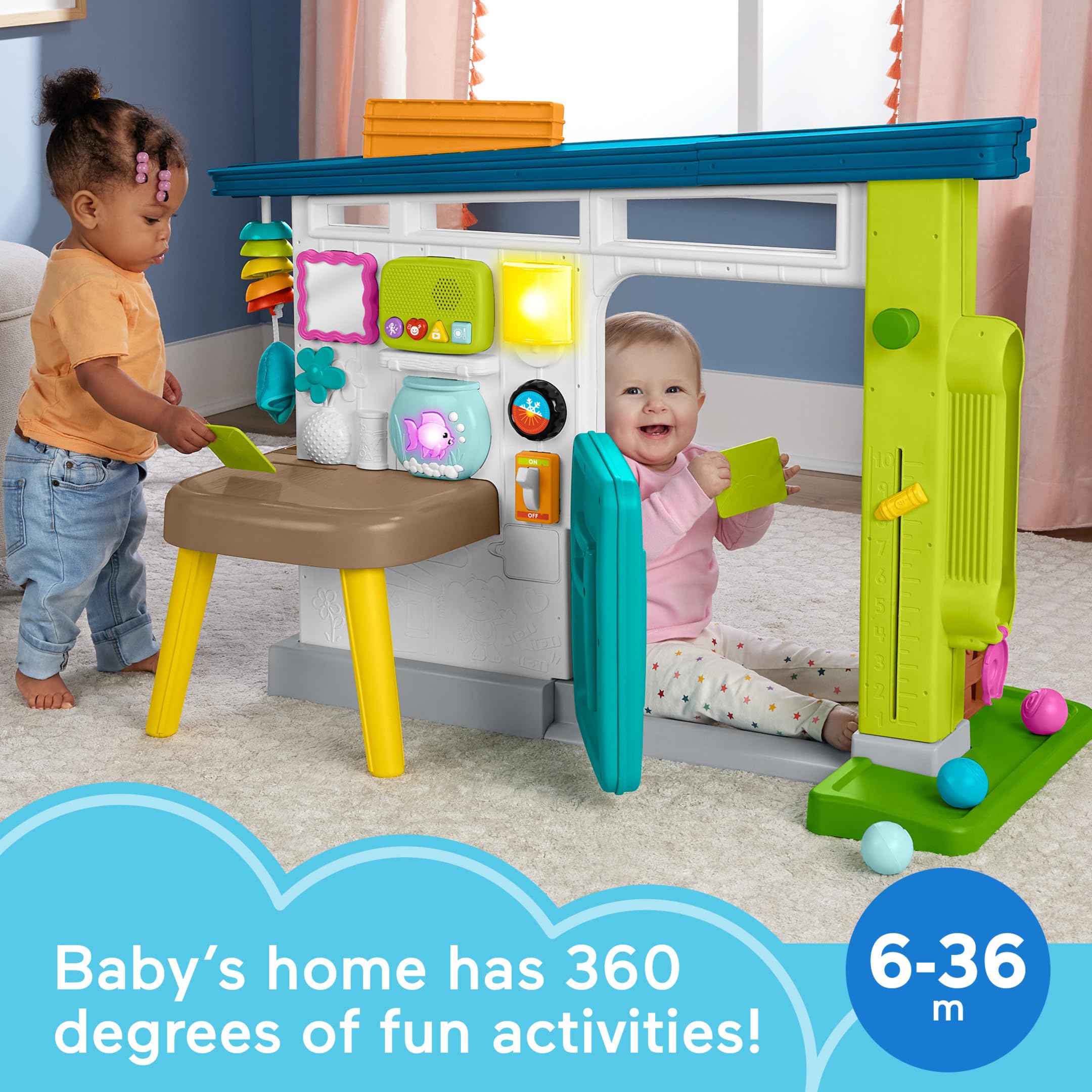 Fisher-Price Laugh & Learn Playhouse for Ages 6+ Months