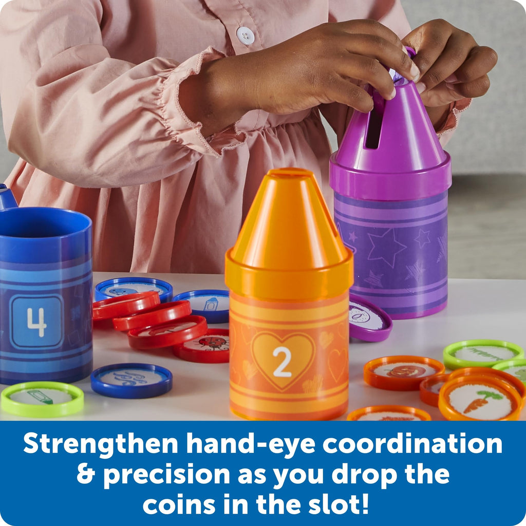 Learning Resources Counting Crayons Math Activity Set