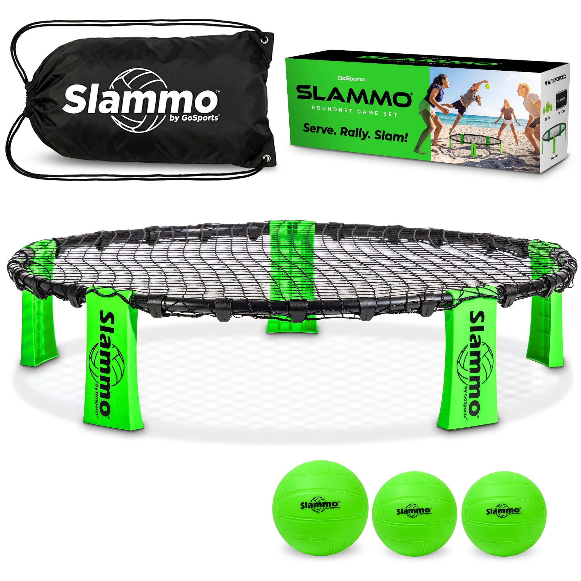 GoSports Slammo Outdoor Lawn & Beach Game Set