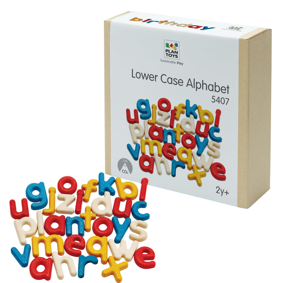 PlanToys Wooden A–Z Alphabet & Hand Sign Learning Toy