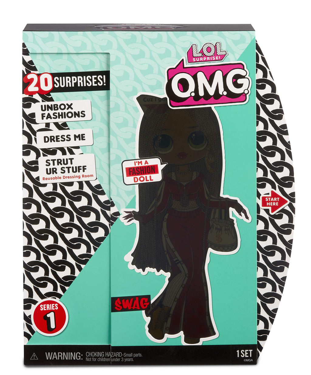 L.O.L. Surprise! O.M.G. Swag Doll with 20 Surprises