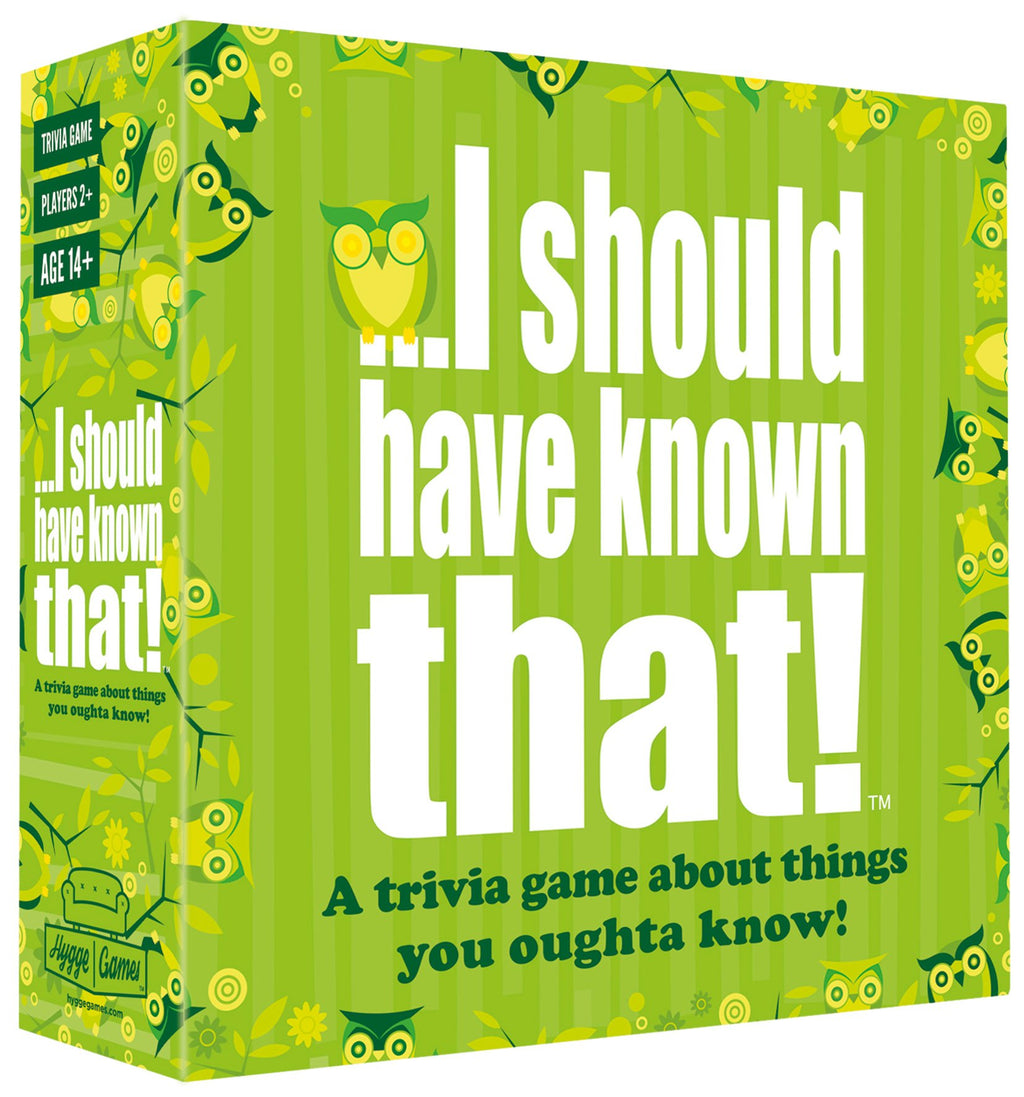 I Should Have Known That! Family Trivia Card Game