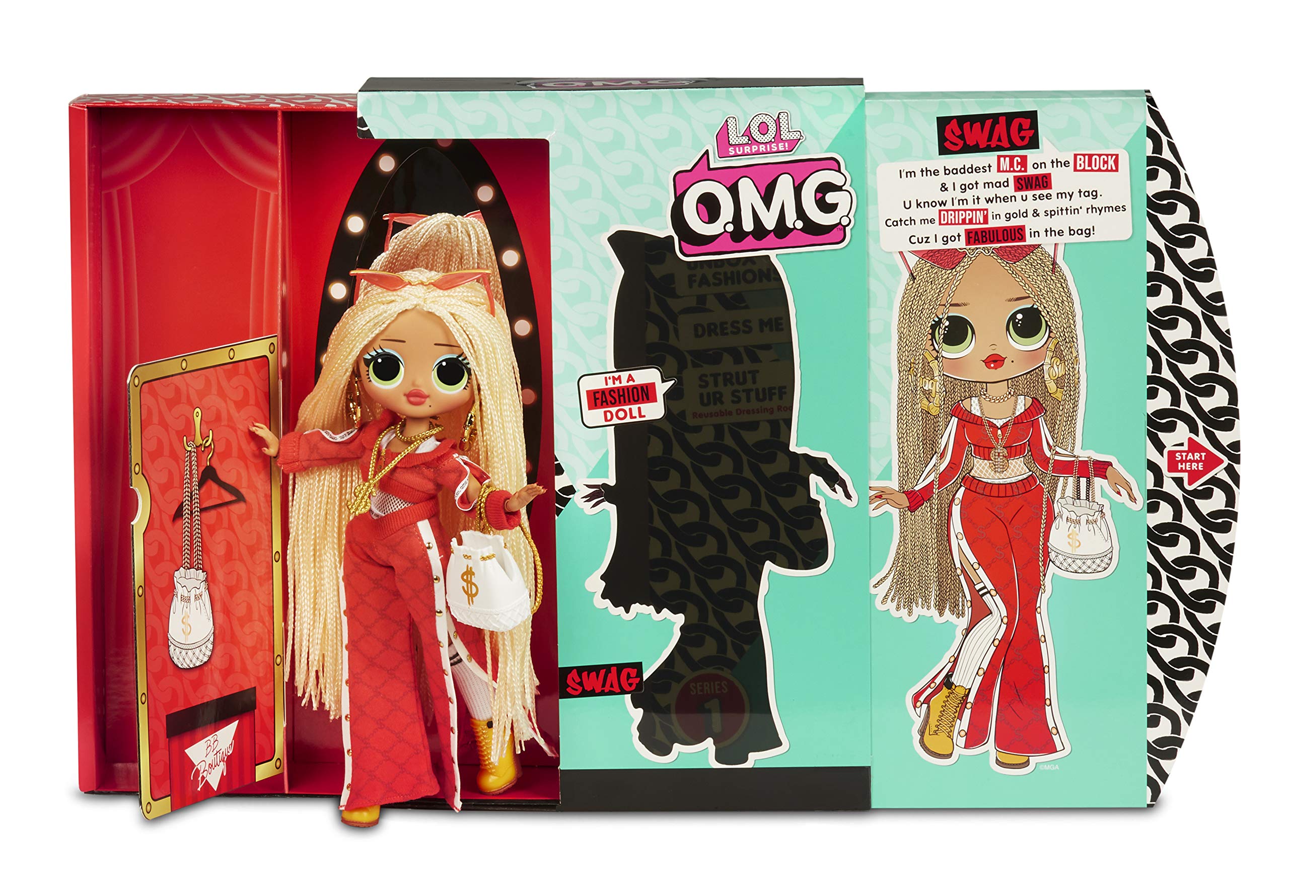L.O.L. Surprise! O.M.G. Swag Doll with 20 Surprises