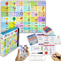 THINK2MASTER Alphabet, Phonics & Math Activity Set