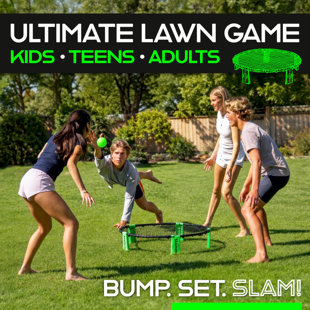 GoSports Slammo Outdoor Lawn & Beach Game Set