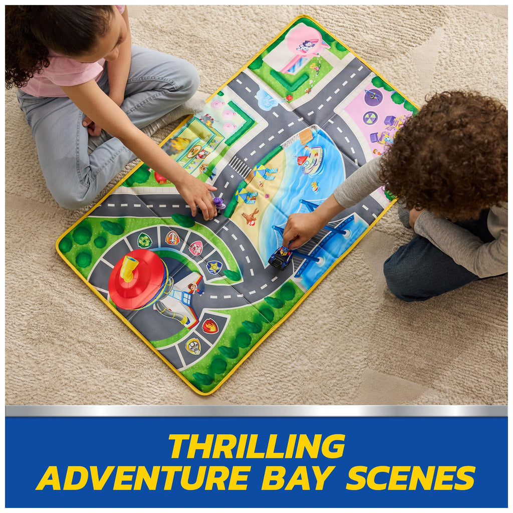 PAW Patrol 33-Inch Adventure Bay Playmat & Vehicle Set