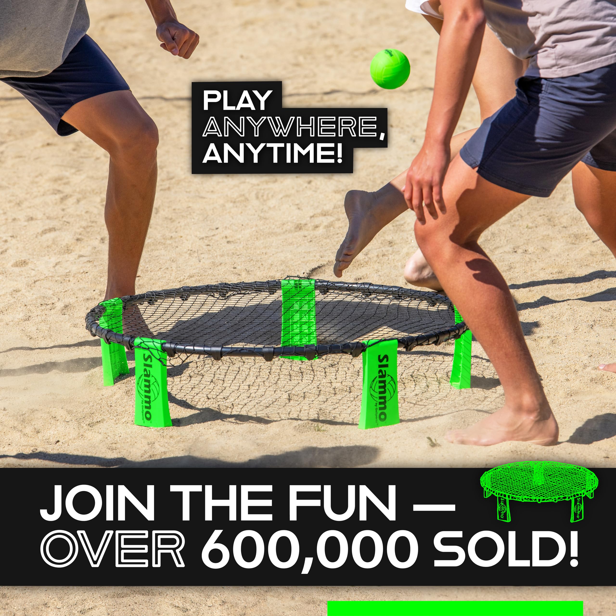 GoSports Slammo Outdoor Lawn & Beach Game Set