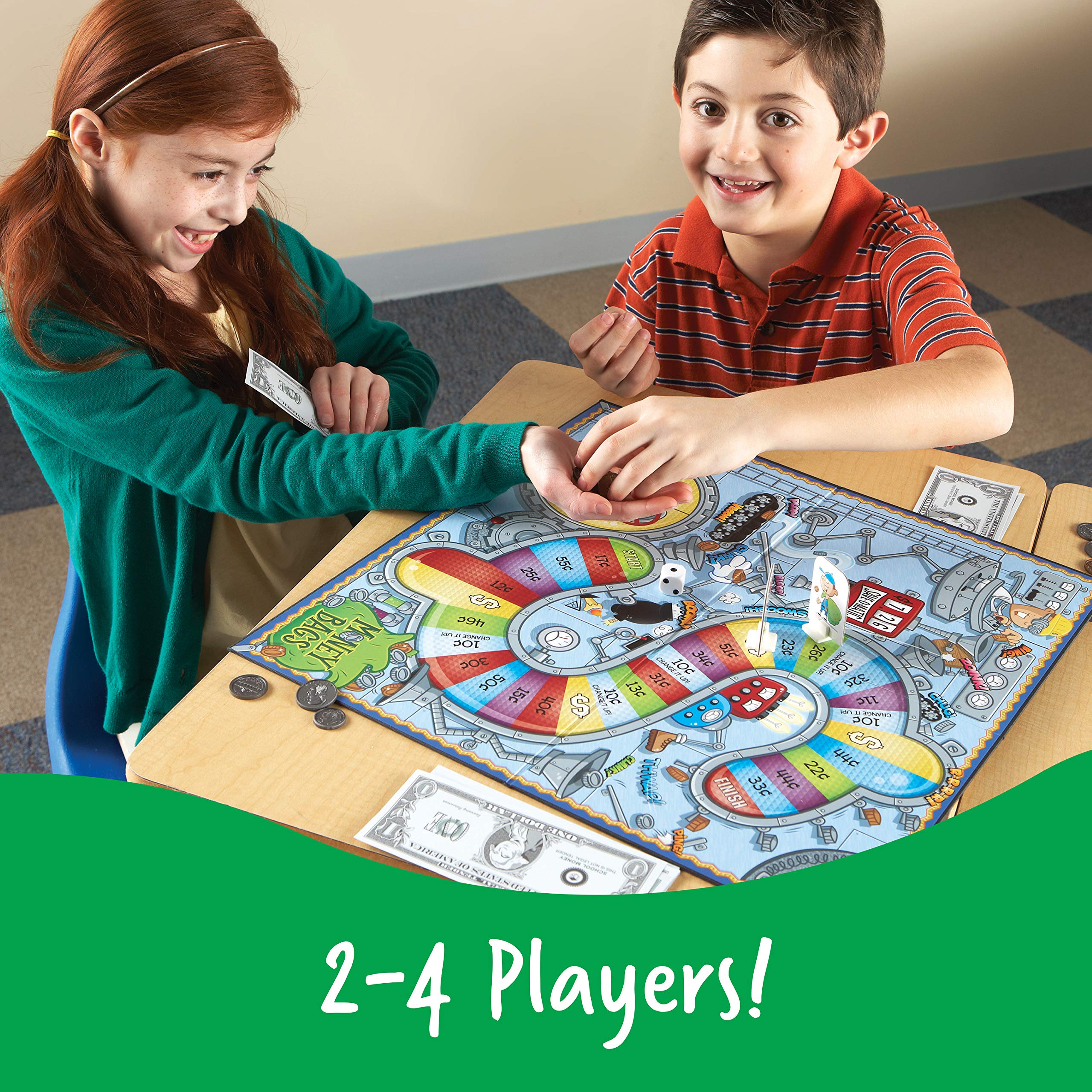 Learning Resources Money Bags Coin Value Counting Game