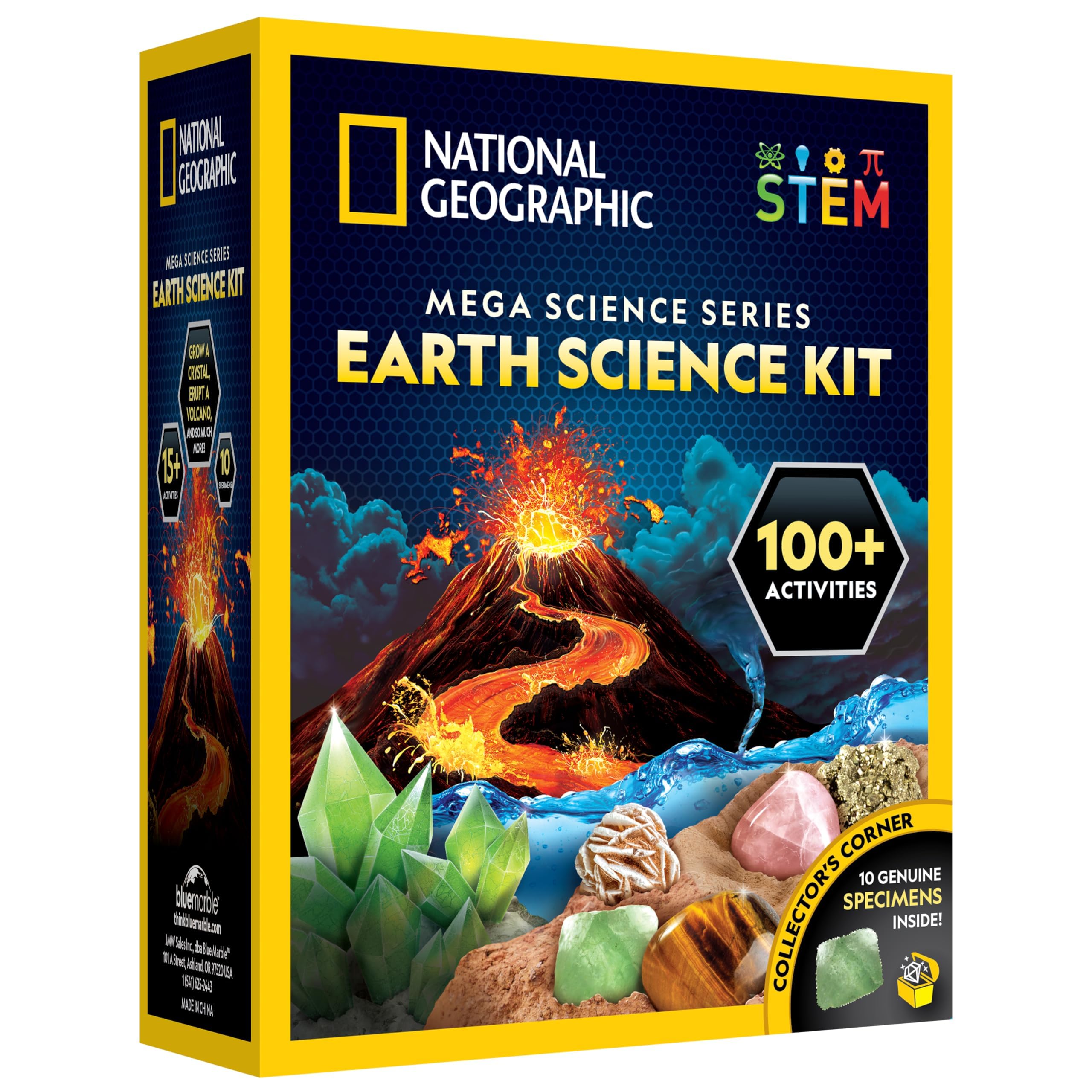 National Geographic Mega Science Experiment Kit for Kids