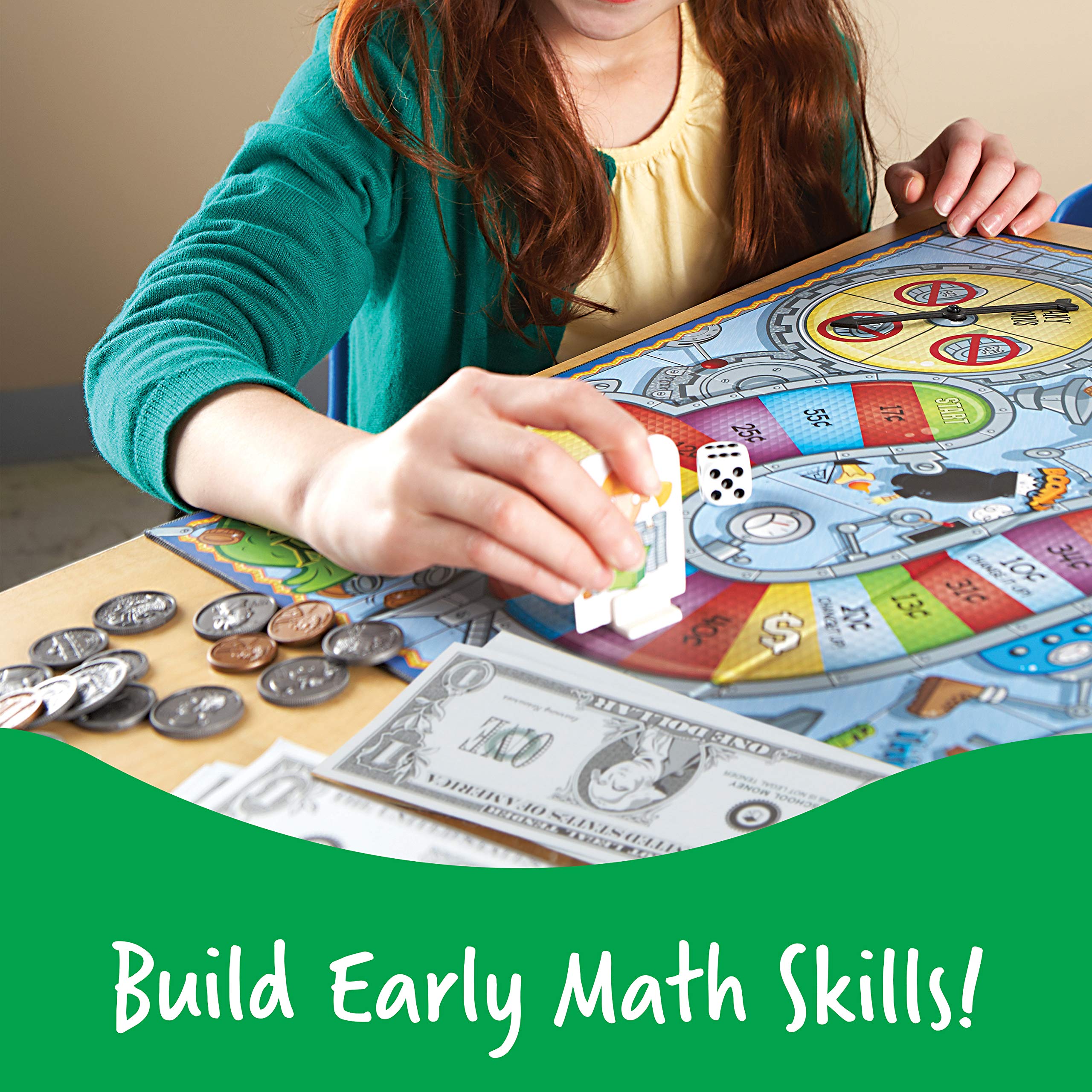 Learning Resources Money Bags Coin Value Counting Game