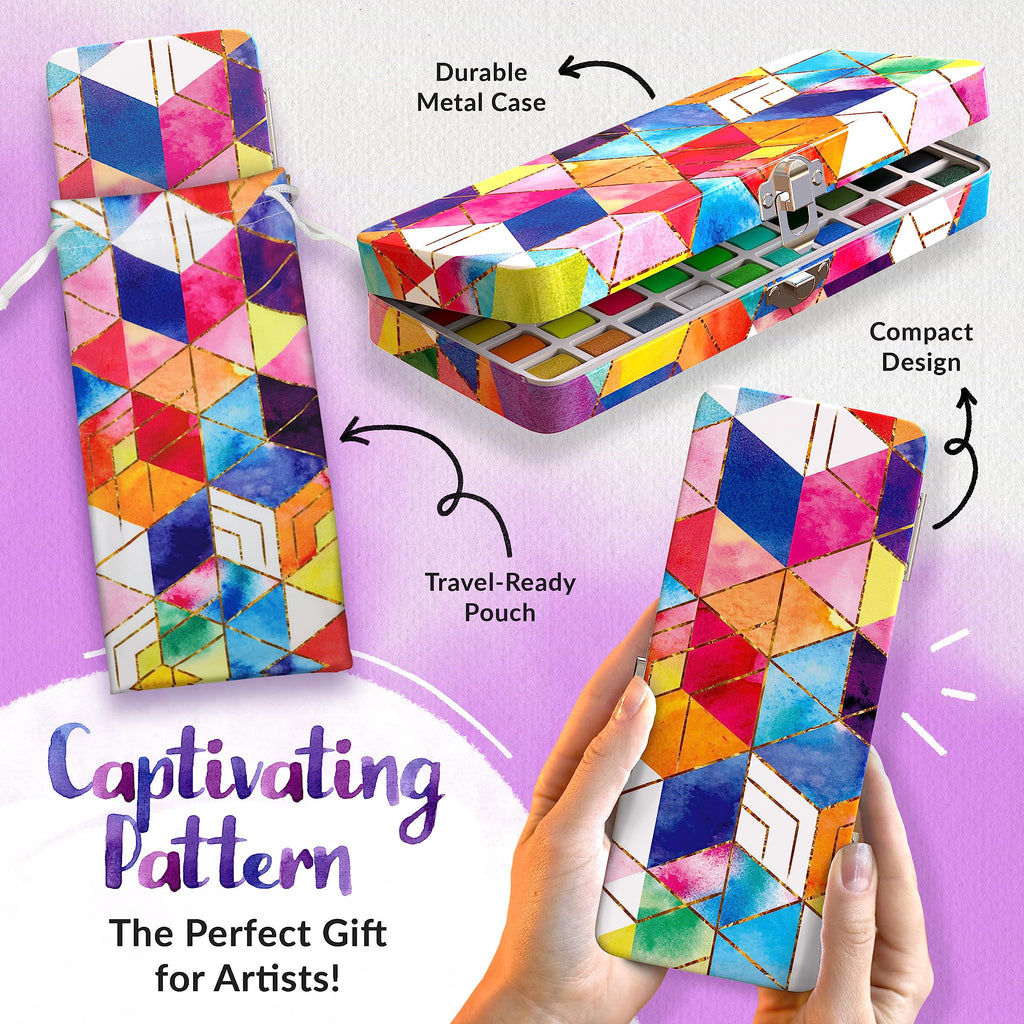 Search & Find Watercolor Painting Activity Set Bundle
